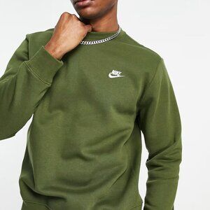 Nike Fleece Sweatshirt Green XS